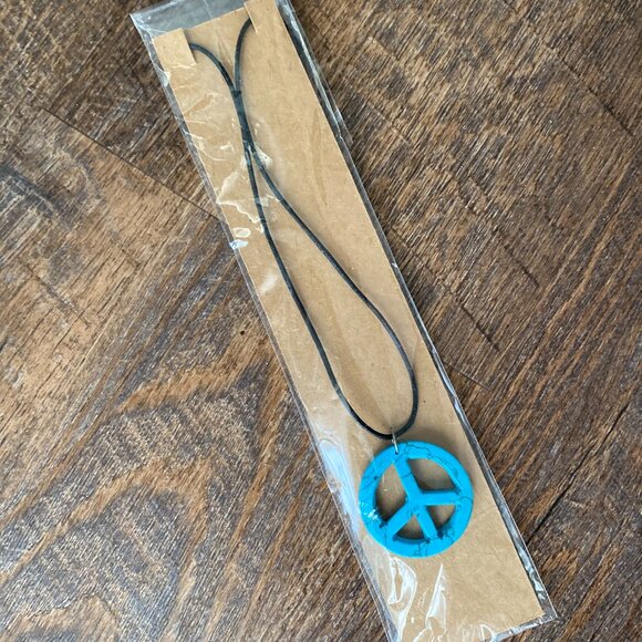 Pre-owned Hippie Peace Sign costume accesories perfect for this Halloween Season - Picture 2 of 9
